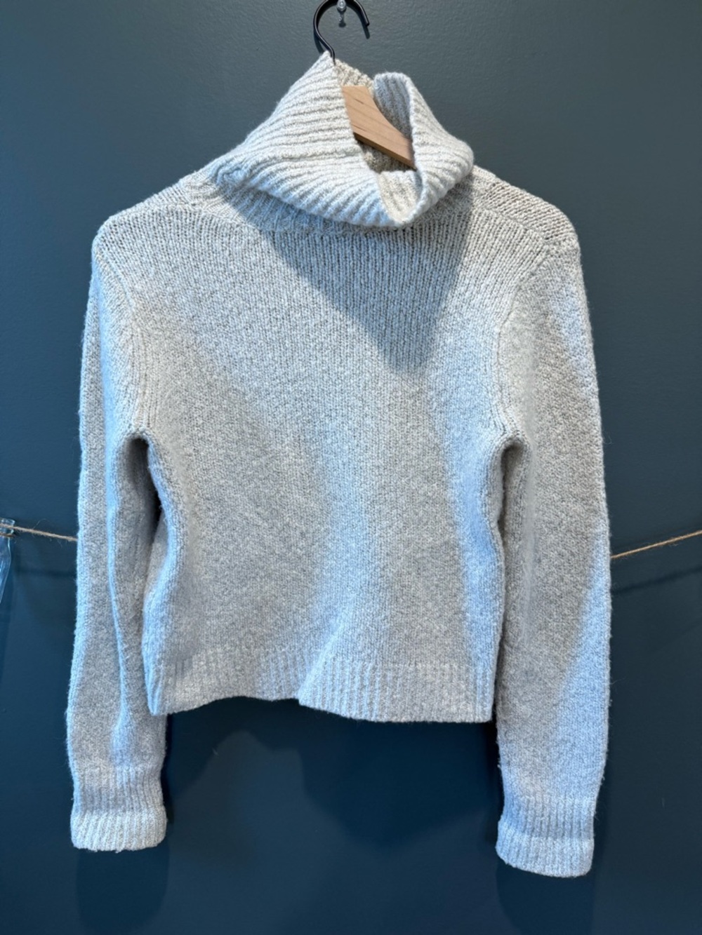 Brandy Melville Cream Turtleneck Sweater